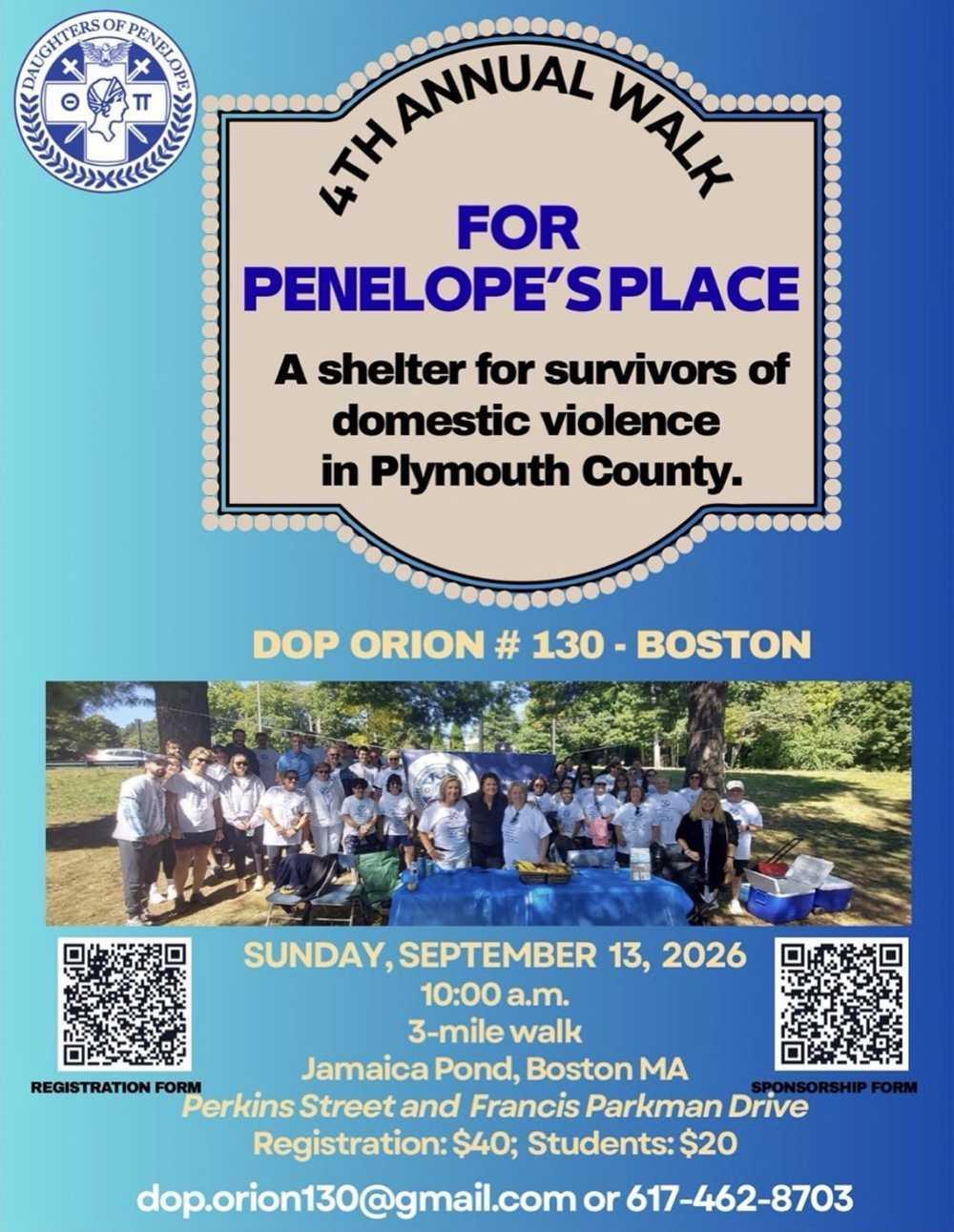 4th Annual Walk for Penelope's Place