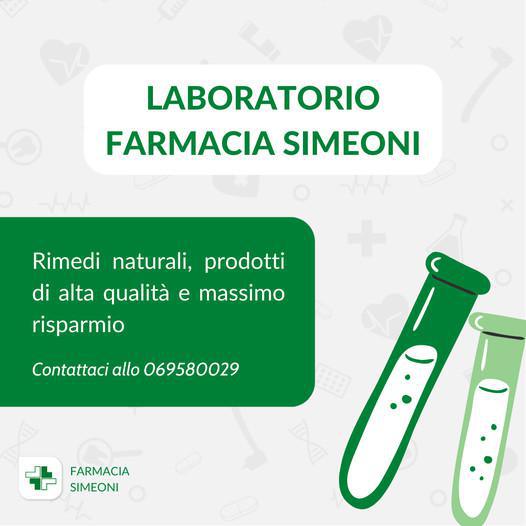 Laboratorio della farmacia