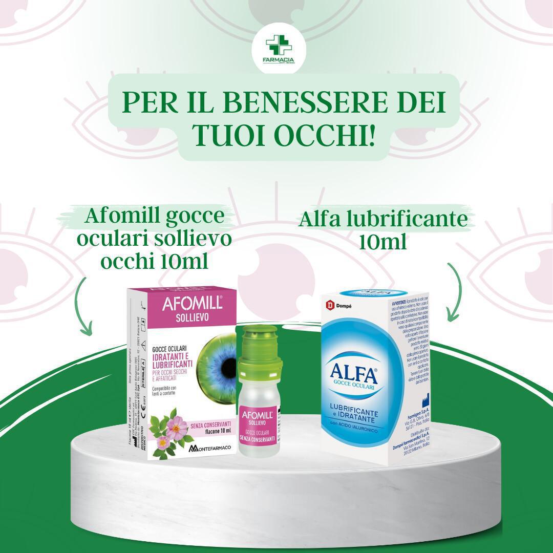 Per il benessere dei tuoi occhi!