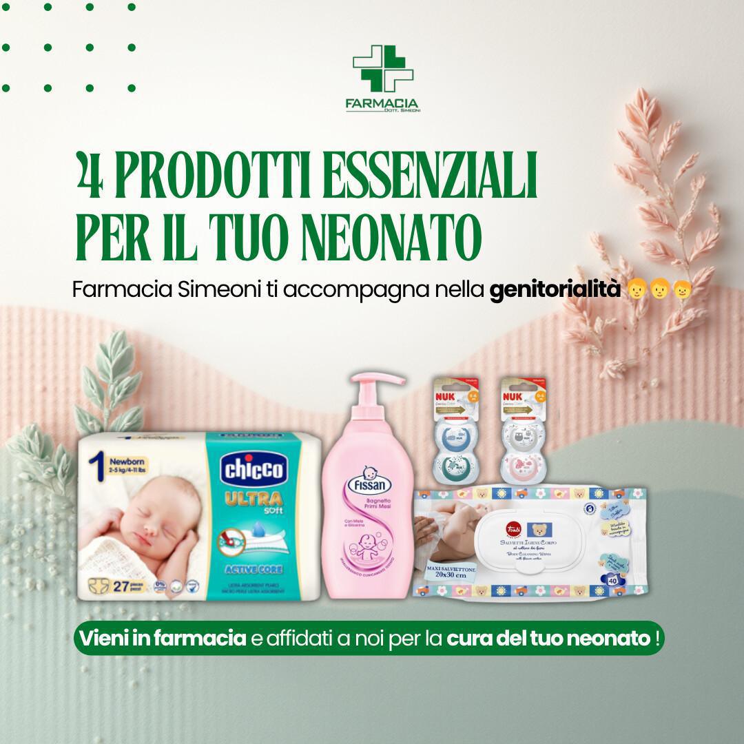 4 prodotti essenziali per il tuo neonato👩‍🍼