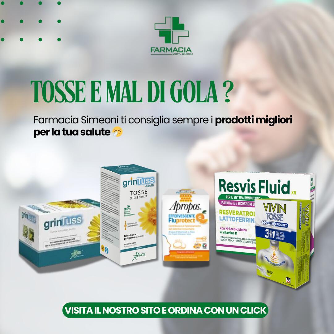 🤧Tosse e mal di gola ? 