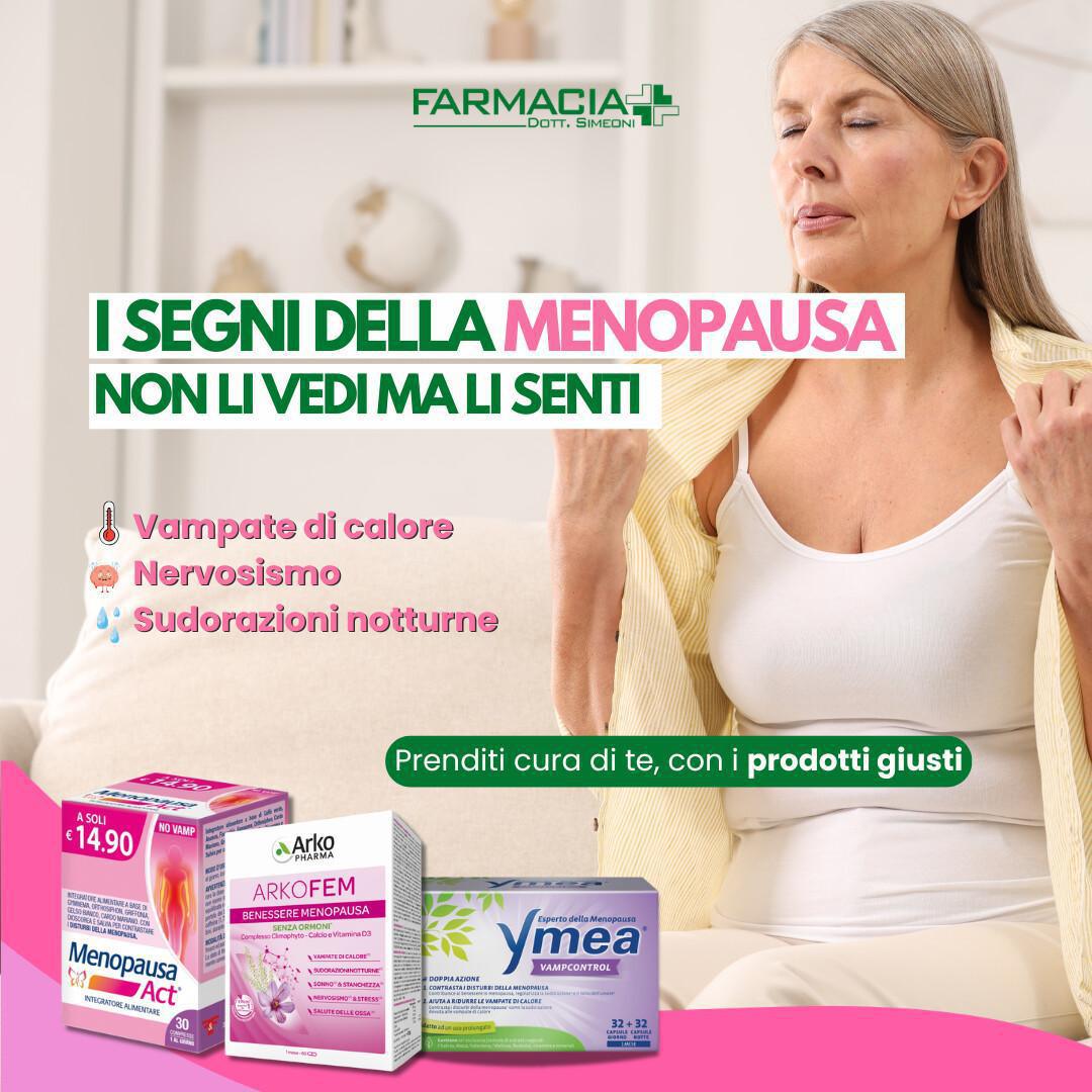⚡️I sintomi della menopausa non si vedono ma si sentono
