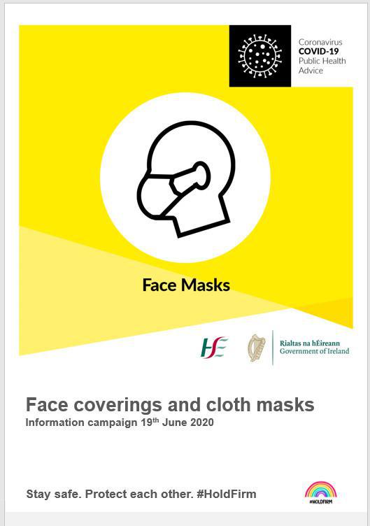 Face Coverings & Cloth Masks Information Campaign