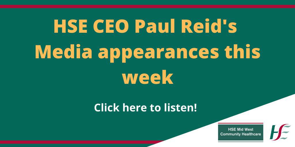 CEO Paul Reid's Media Appearances this week