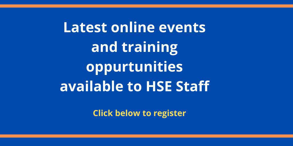 Latest online events & training opportunities Latest online events & training opportunities
