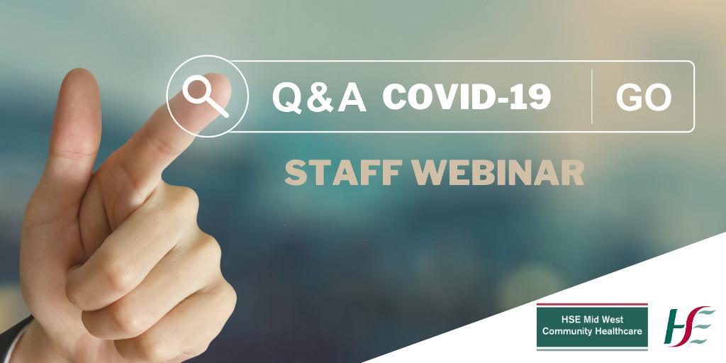 Staff Webinar COVID-19 Q&A Session