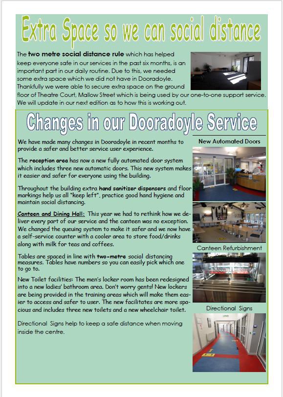 HSE Disability Training Services Limerick Newsletter November 2020