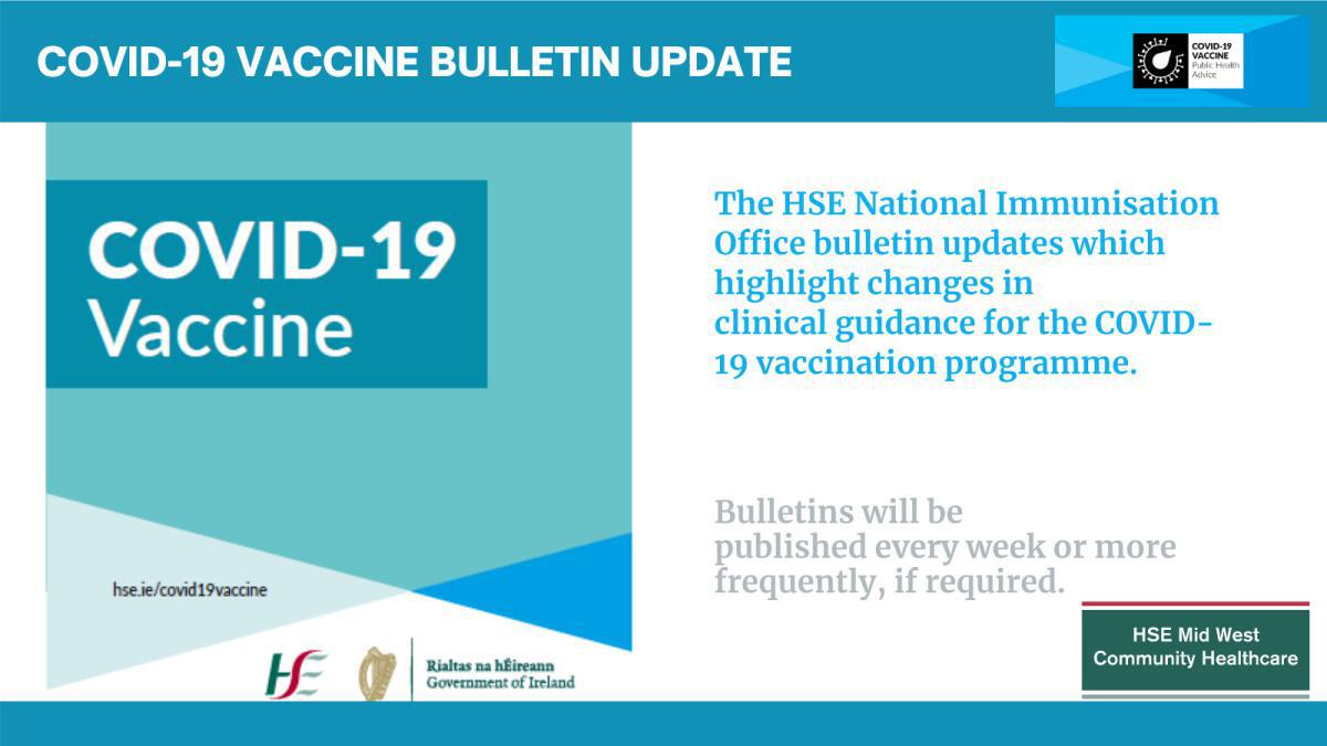 Bulletin 2 - COVID 19 Vaccine