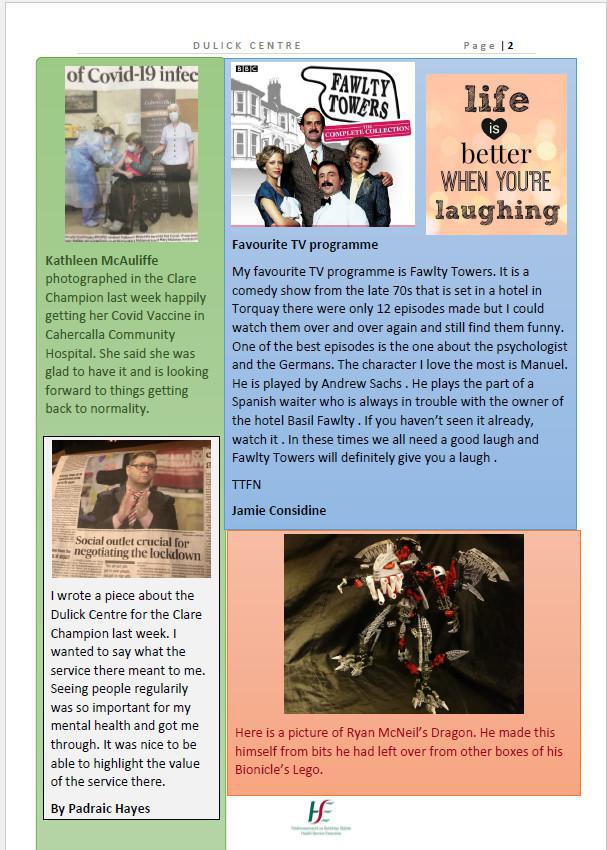 Dulick Newsletter Issue 27