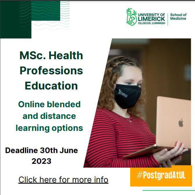 Masters in Health Professions Education 2023/24  Masters in Health Professions Education 2023/24