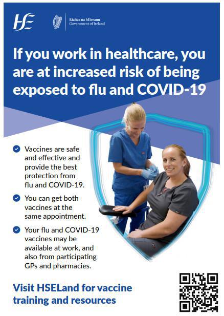 Get your Covid and flu vaccination this week