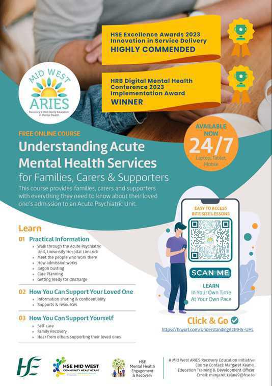 Two major awards for Mid West Community Healthcare Mental Health Two major awards for Mid West Community Healthcare Mental Health