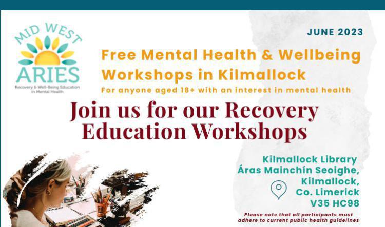 Mid West ARIES Workshops in Partnership with Kilmallock Library - June 2023