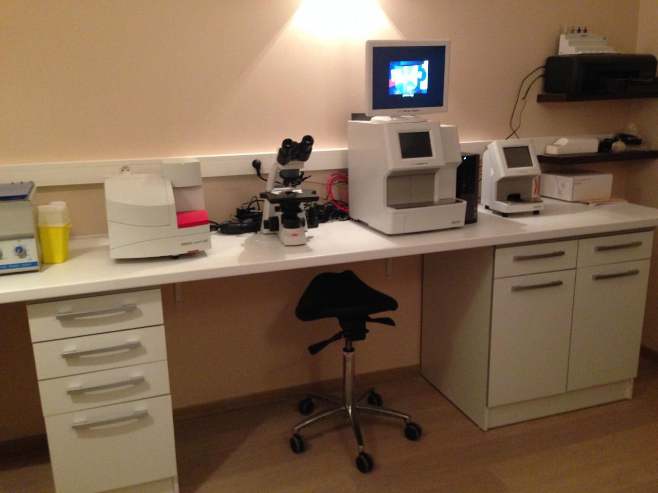 Le laboratoire d'analyses