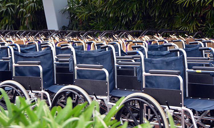 Mobilidade: Cadeira de Rodas, Cadeiras Motorizadas e Carrinhos de bebê na Disney