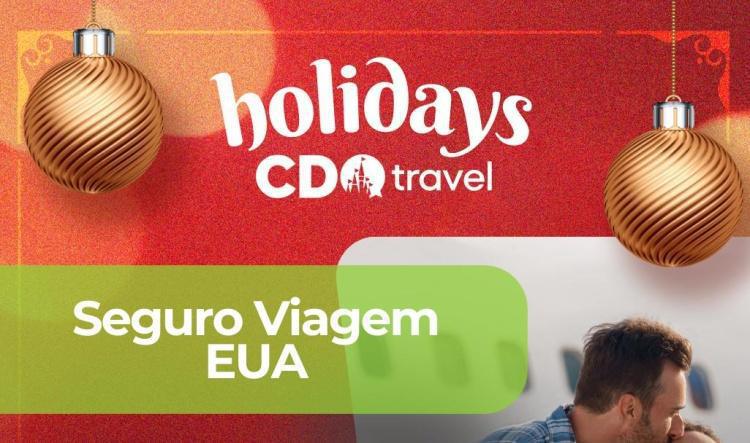 Seguro Viagem (Estados Unidos) - 40% DE DESCONTO