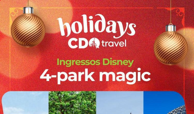 Ingressos para os Parques - DISNEY 4-PARK MAGIC