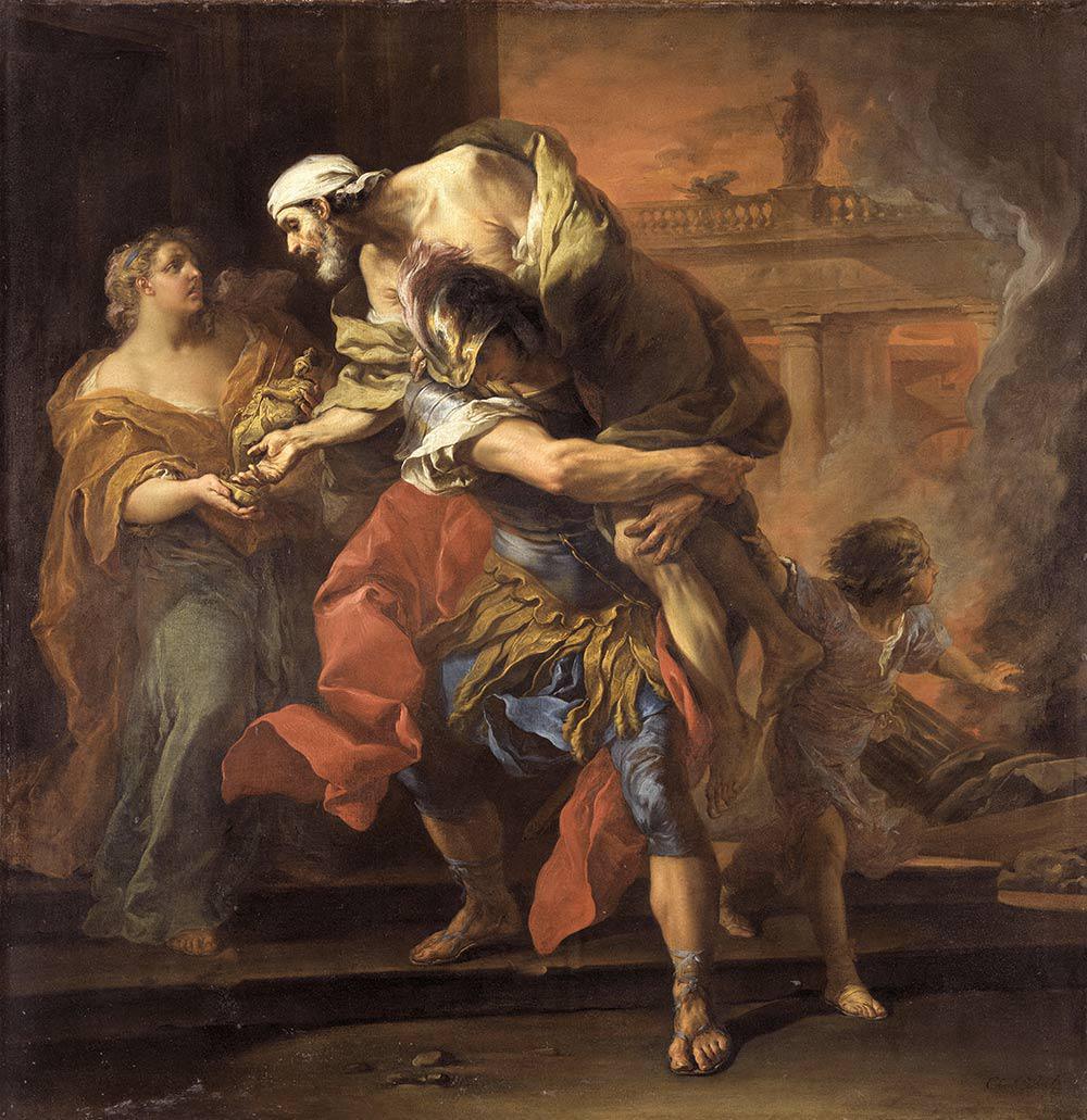 La fuite de Troie La fuite de Troie