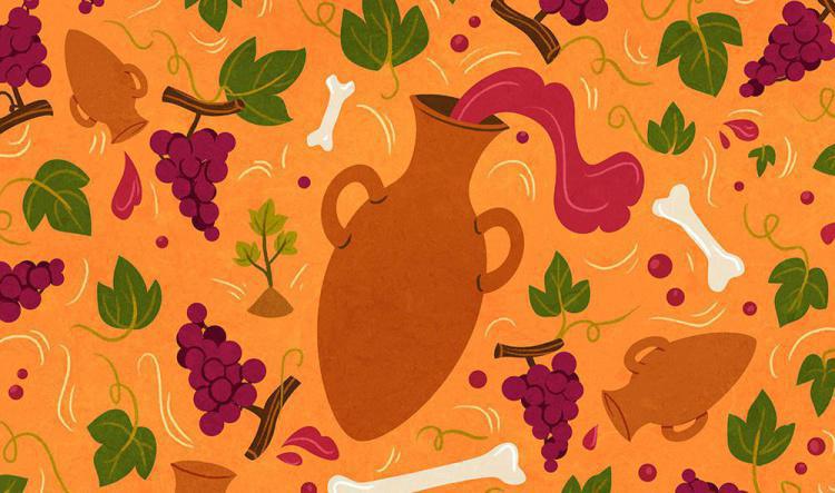 Le raisin de Bacchus