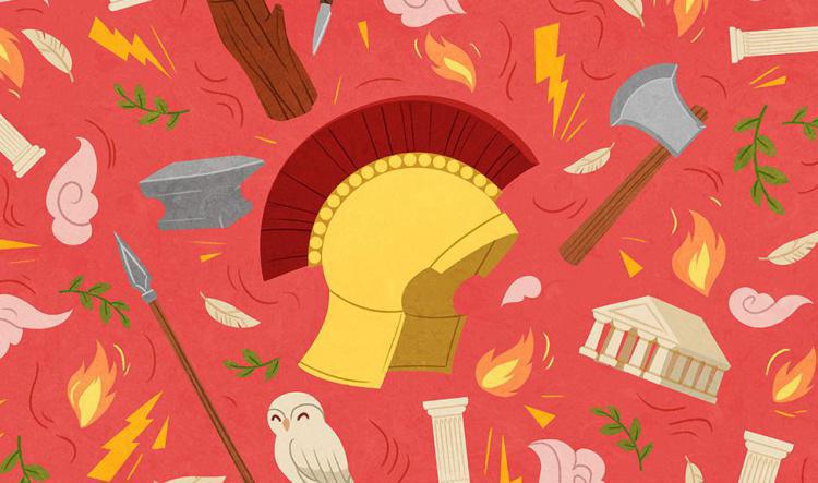 Une statue tombée du ciel