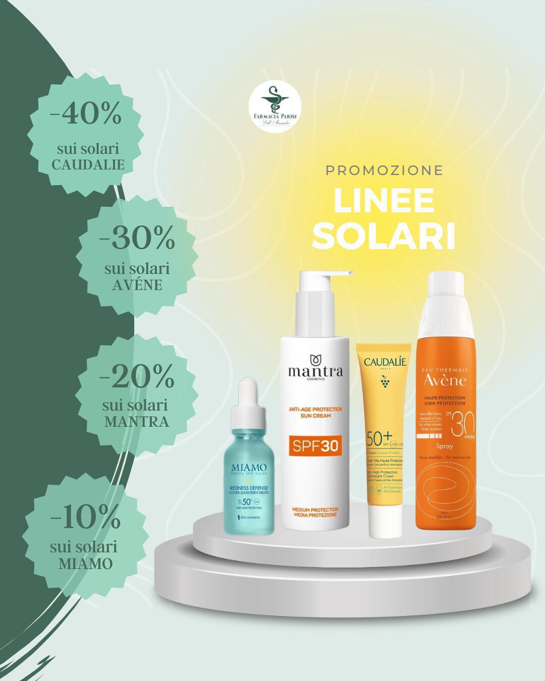 ☀️ Promozione solari!