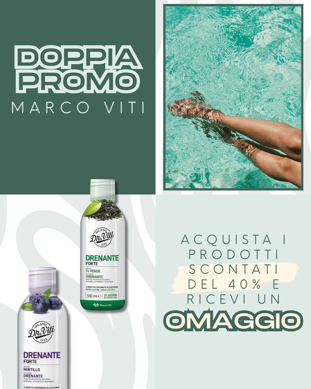 Promozione Marco Viti: -40% + Omaggio
