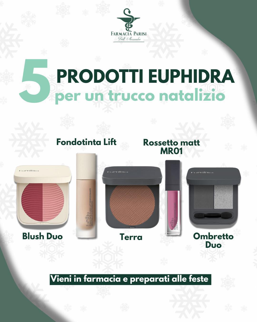 💄 Trucco per le feste: Prova i prodotti Euphidra !