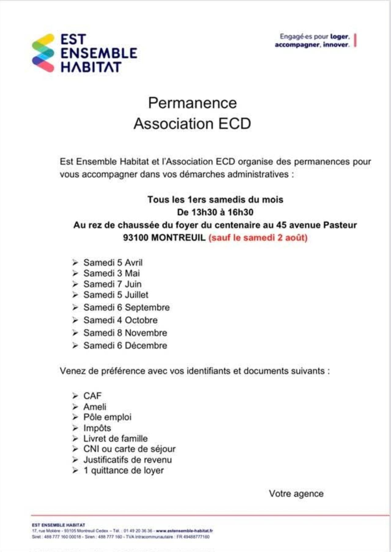Organise des performances pour démarche administrative