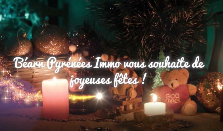 VIDEO BEARN PYRENEES IMMO - VOEUX DE FIN D'ANNEE
