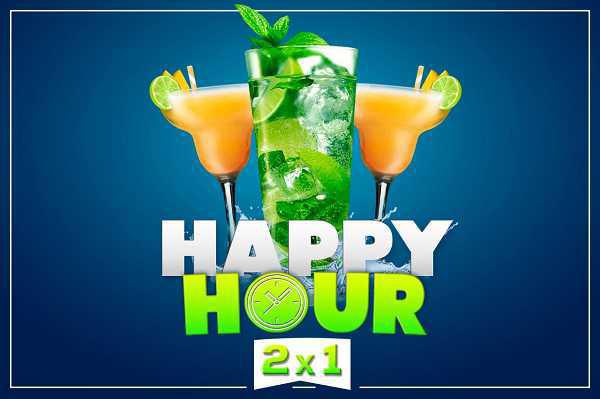 Que volver a la rutina sea entretenido: Ven este jueves a nuestro Happy Hour 2×1