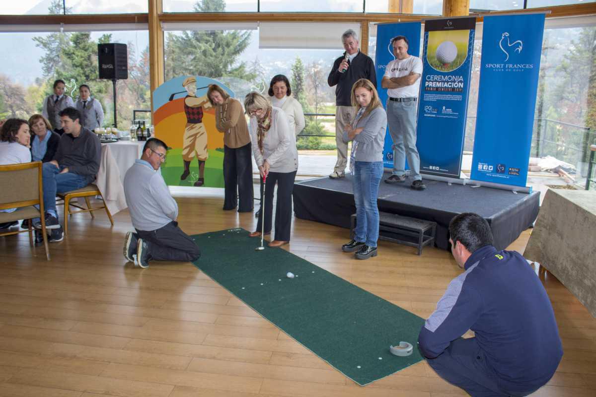 Así vivimos la ceremonia de premiación de golf primer semestre en Sport Francés