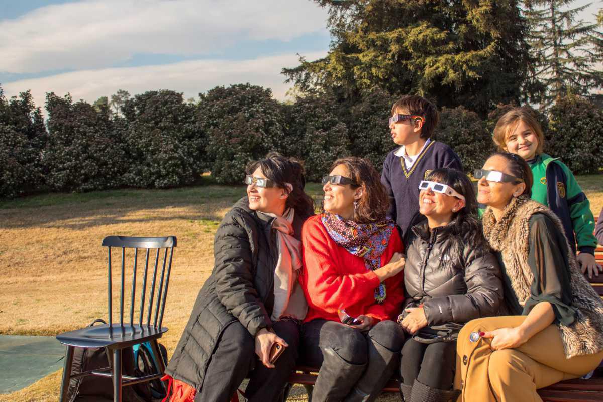 Así se vivió el eclipse solar en nuestro Club