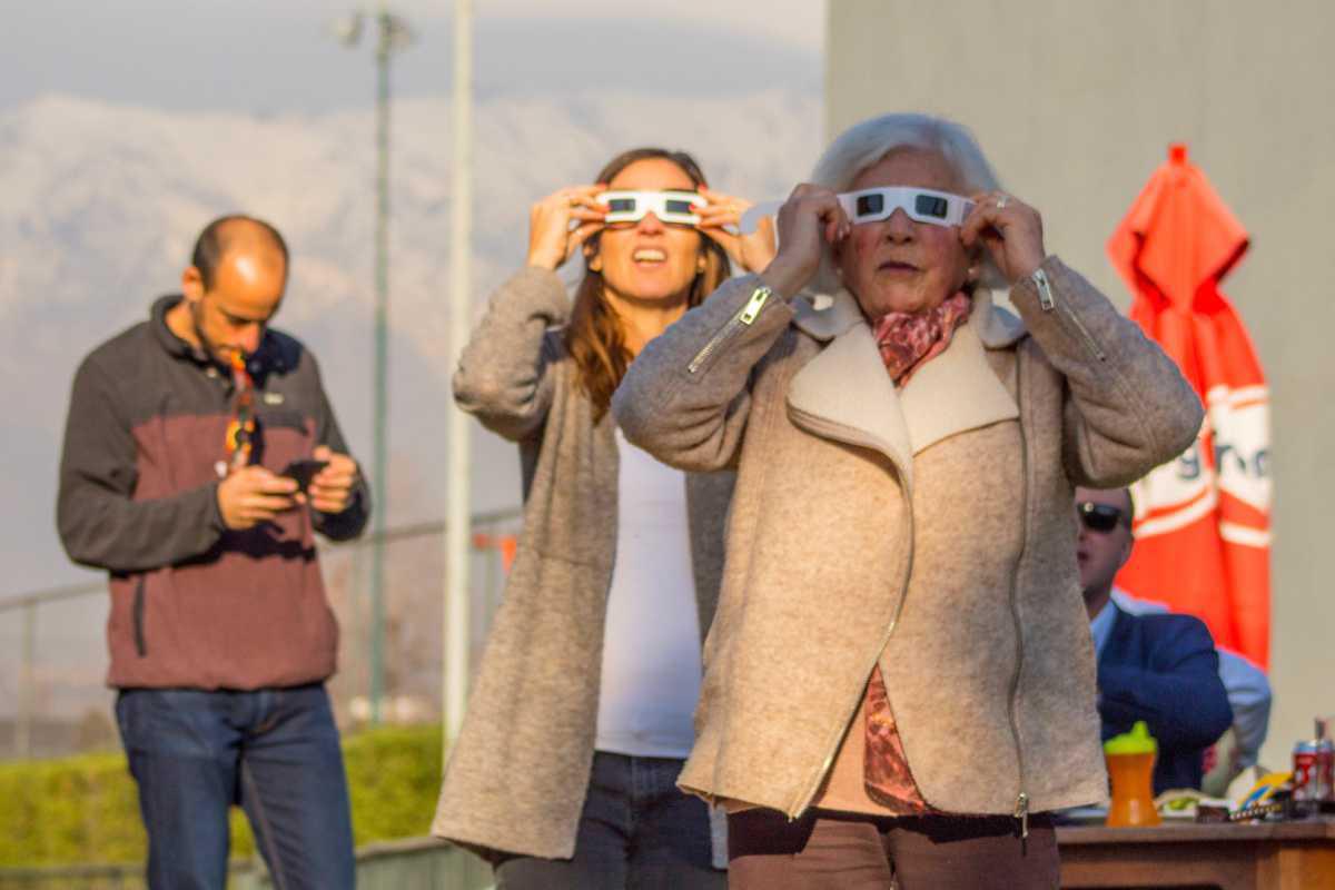 Así se vivió el eclipse solar en nuestro Club