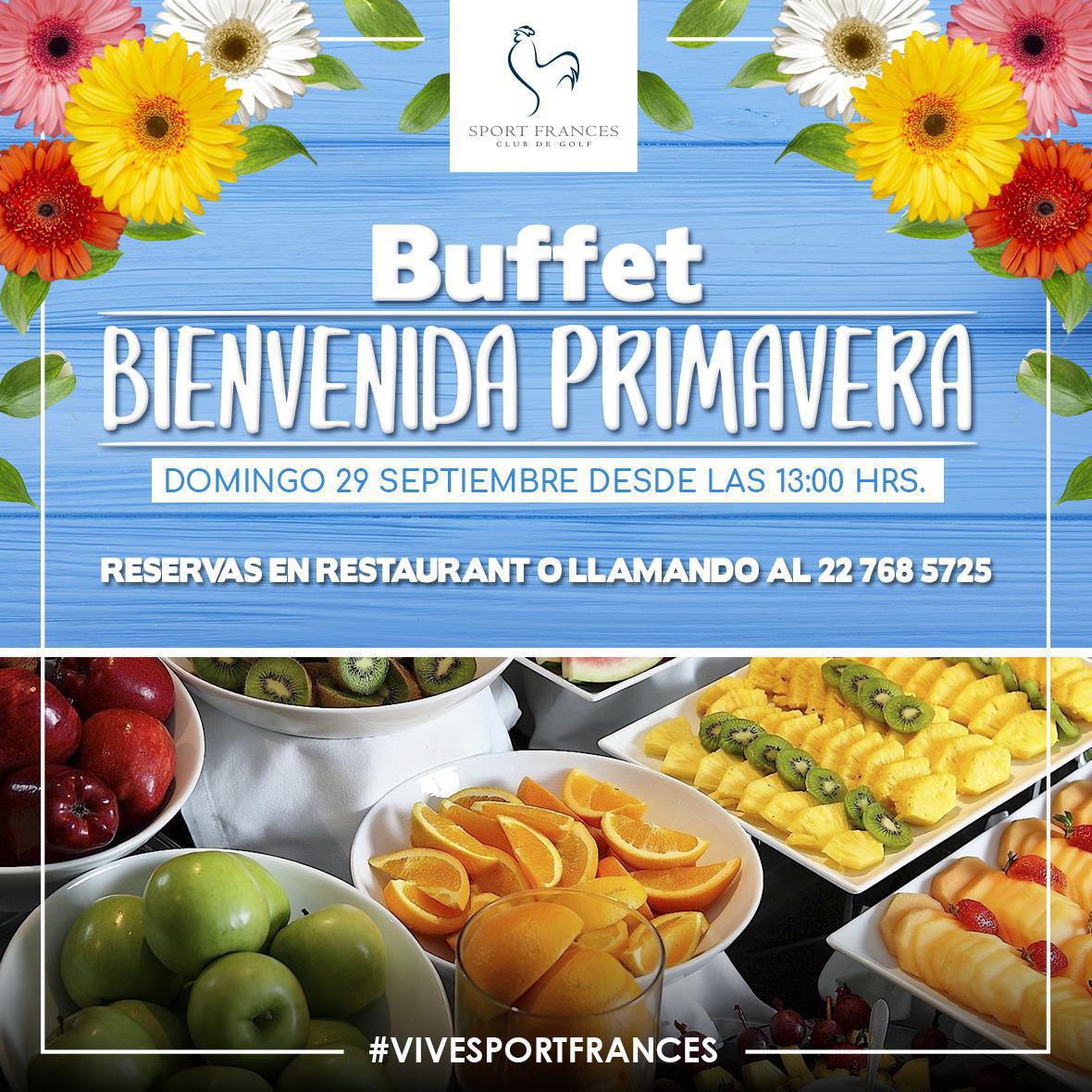 ¡Celebremos la llegada de la primavera con un exquisito y especial buffet! ¡Celebremos la llegada de la primavera con un exquisito y especial buffet!