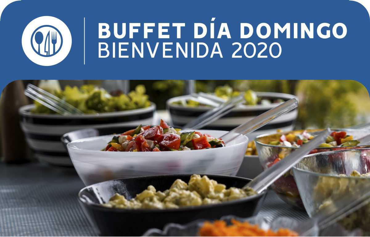 Buffet día domingo - bienvenida 2020