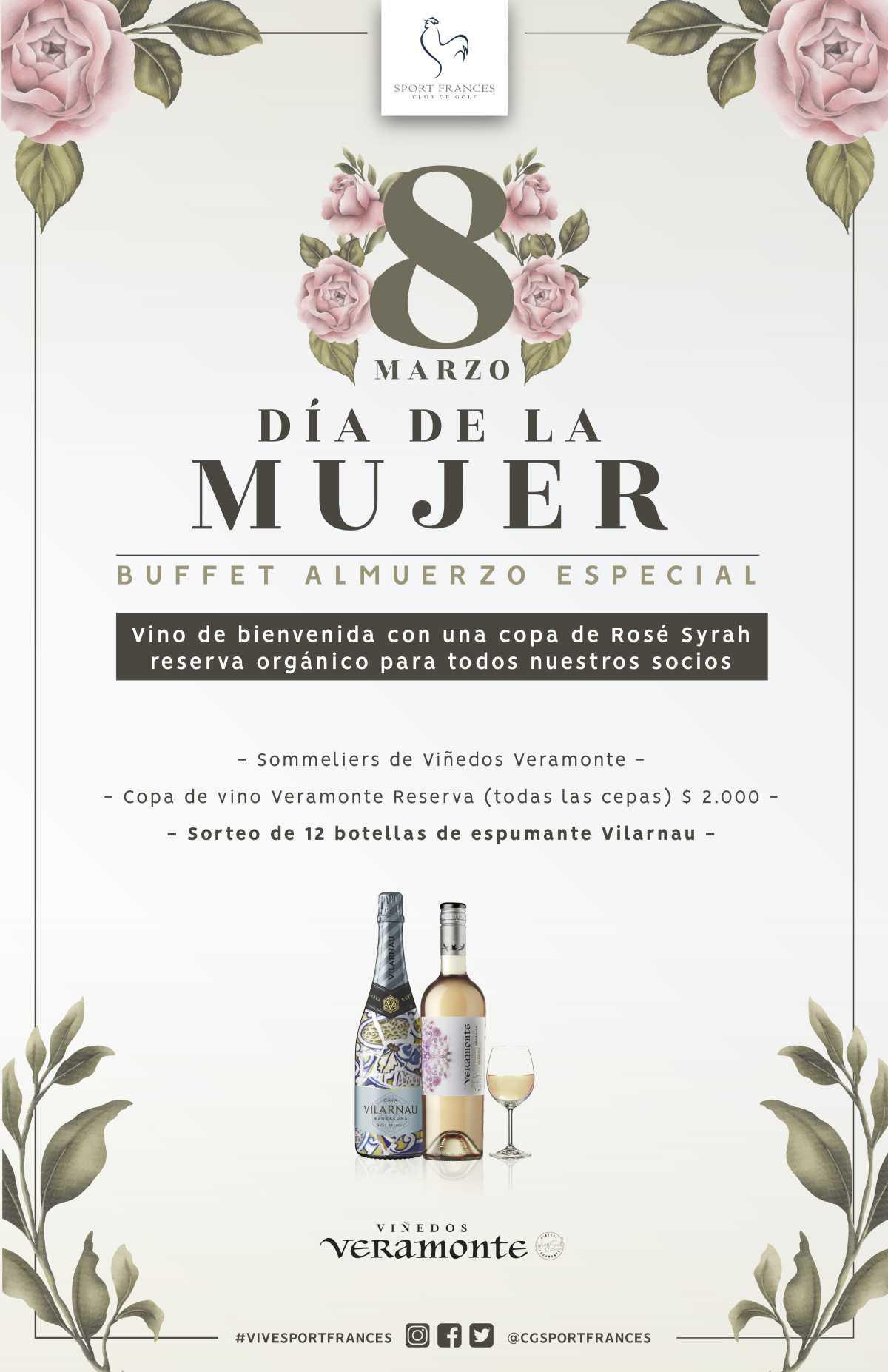 Buffet Especial 8 de Marzo Día de la Mujer Buffet Especial 8 de Marzo Día de la Mujer