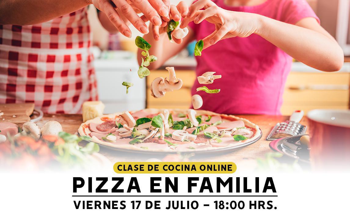 Pizza en Familia con nuestro chef Rodrigo Gracia