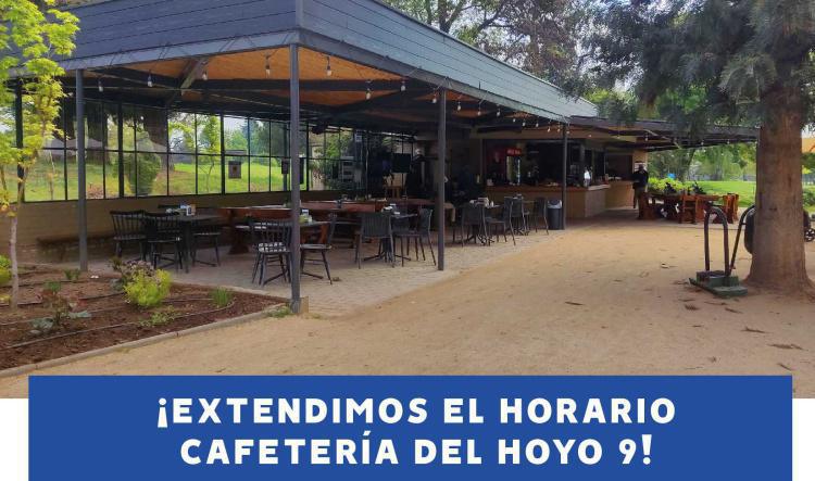 ¡Extendimos el Horario de la Cafetería del Hoyo 9!