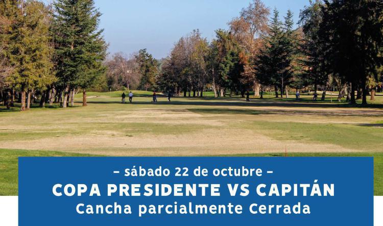 Cancha parcialmente cerrada, Copa Presidente vs Capitán