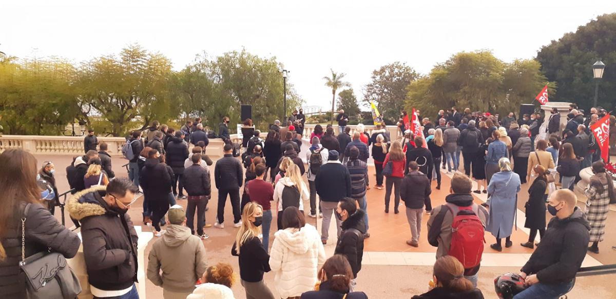 Manifestation du Secteur de l'Hôtellerie et de la Restauration. Manifestation du Secteur de l'Hôtellerie et de la Restauration.