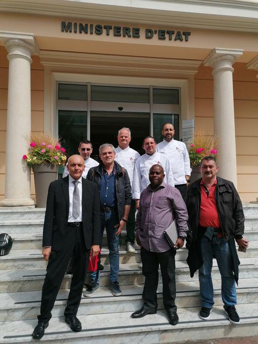 Rencontre du Syndicat des Cuisiniers avec Christophe ROBINO Rencontre du Syndicat des Cuisiniers avec Christophe ROBINO
