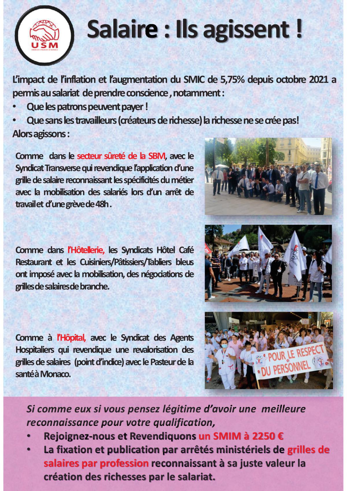 Distribution de Tracts à la Gare SNCF ce jour