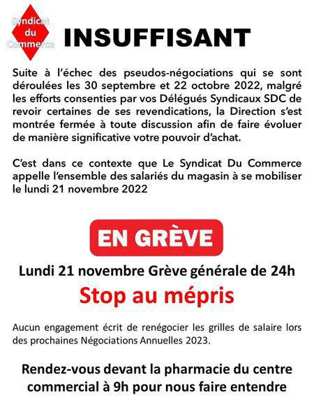 Carrefour en Grève !