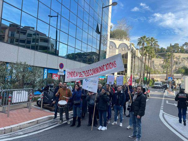 Arret de Travail pour les Salariés de COMDATA MONACO Arret de Travail pour les Salariés de COMDATA MONACO