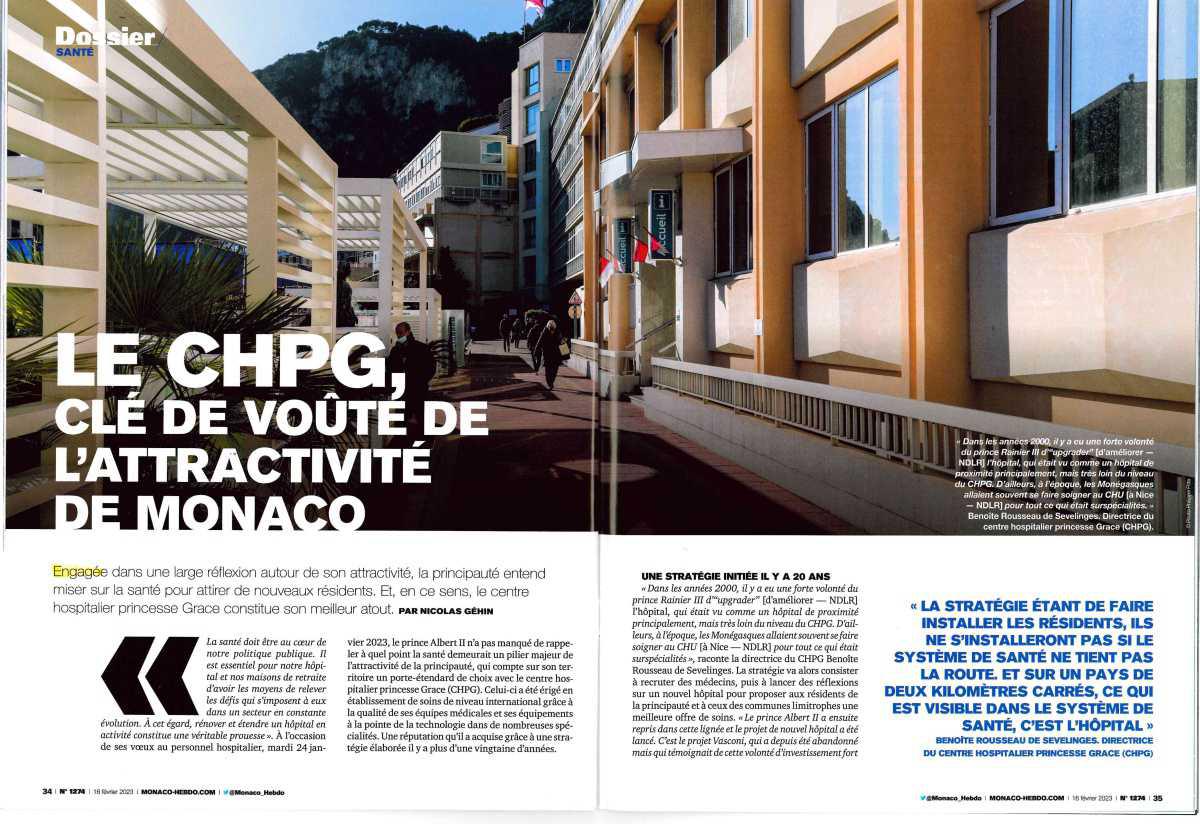 Le CHPG, clé de voûte de l'attractivité de Monaco 