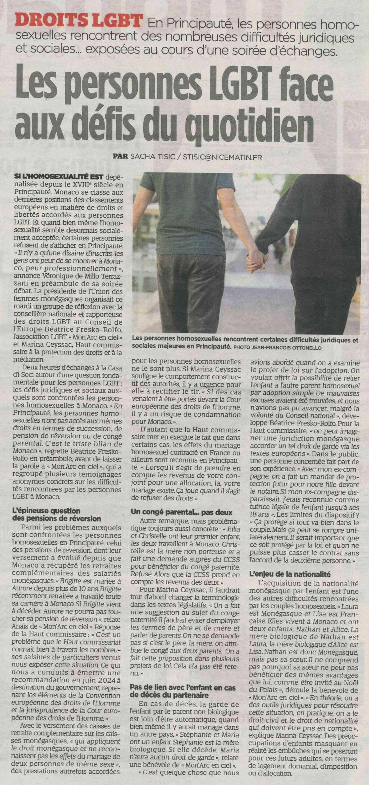 Les personnes LGBT face aux défis du quotidien