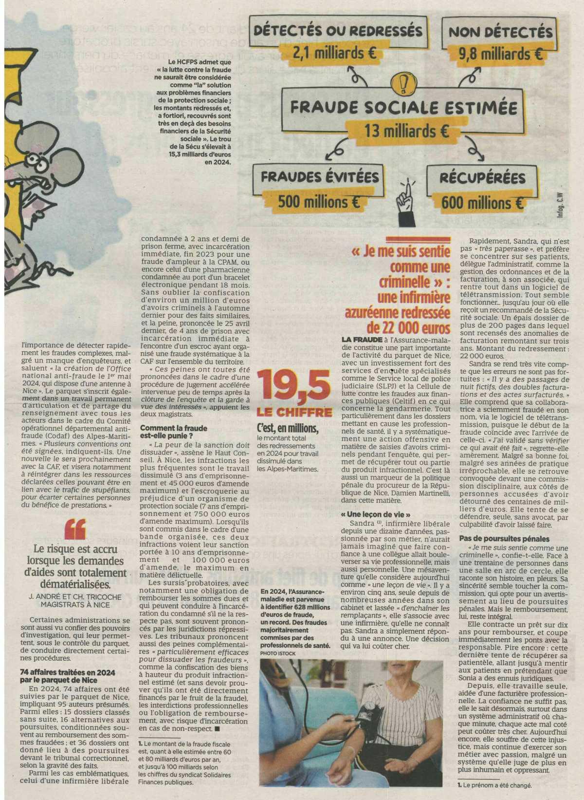 Fraude sociale: des dérives massives