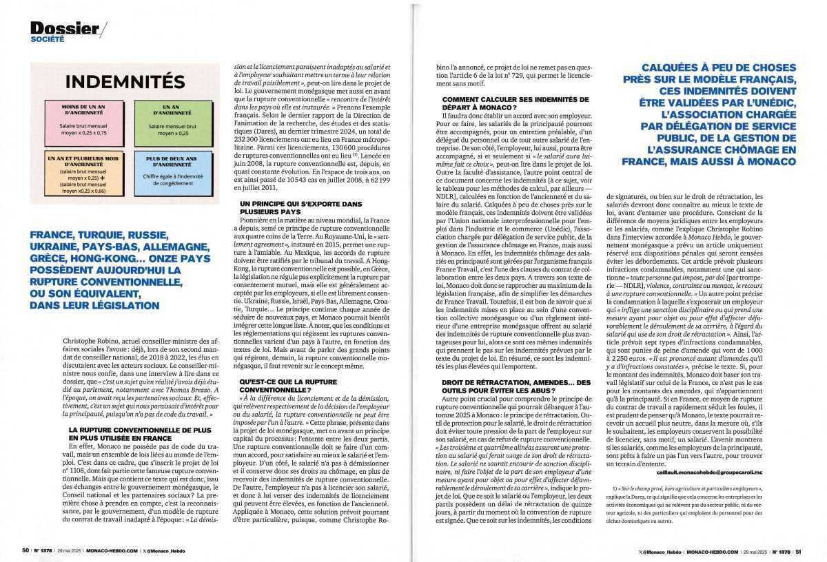 Rupture Conventionnelle Que contient le projet de loi ?