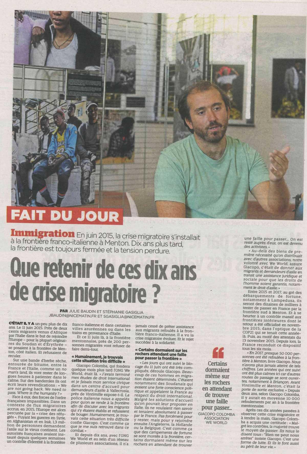 Que retenir de ces 10ans de crise migratoire ?