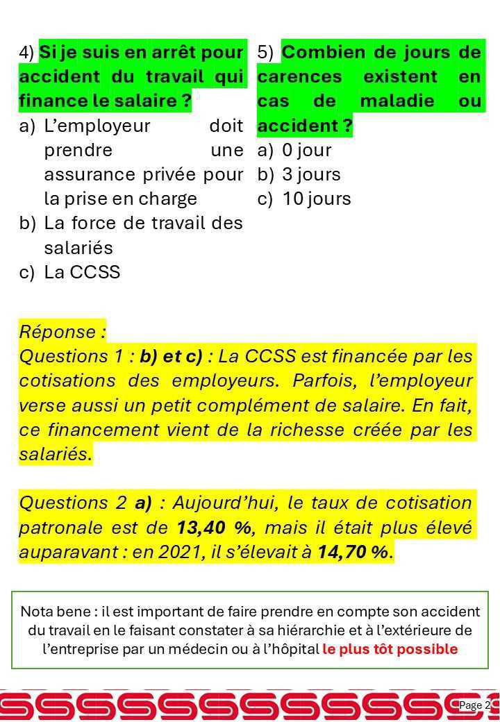 Le journal "La lanterne" numéro 2 du Syndicat Commerce, Distribution et Services